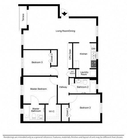 Floorplan - Allapattah Gardens