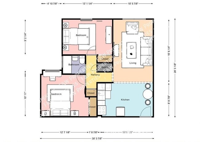 Building Photo - Long View Apartments. 2BR/2BA