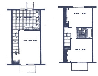 2BR/1BA - Countryside Townhomes