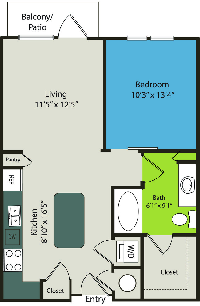 Floorplan - Waterford RiNo