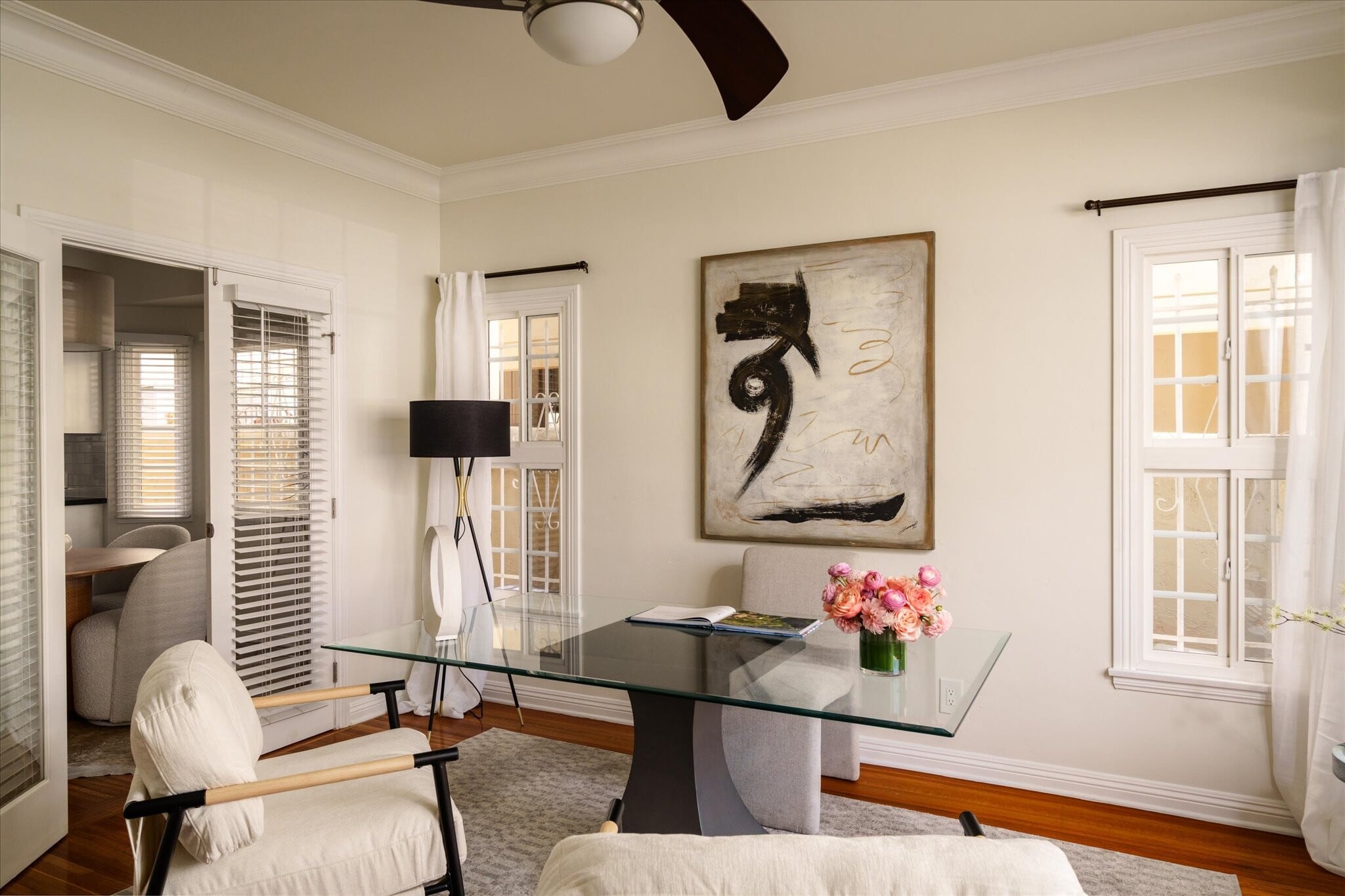 Front bedroom/ office - 215 S Poinsettia Pl