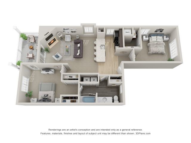 Floorplan - The Haven of Ann Arbor