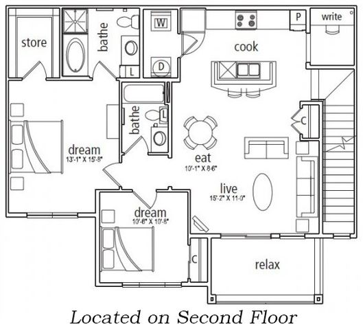 Floorplan - Mansions at Timberland