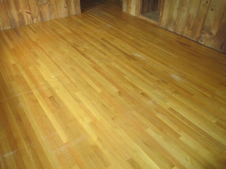 Beautifully refinished living room hardwoords! - 235 Pleasant St