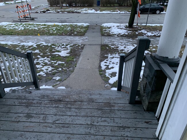 Front porch stairs - 816 N Sheridan St