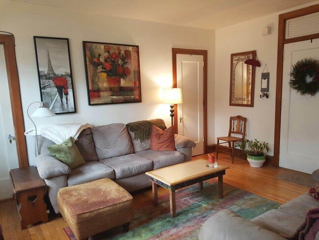 Living Room with Walk-In Closet - 1212 Delaware Ave