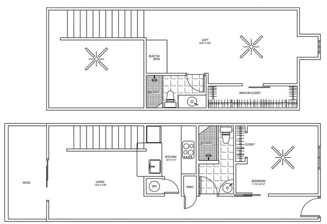 Floorplan - Crescent at Shadeland Apartments