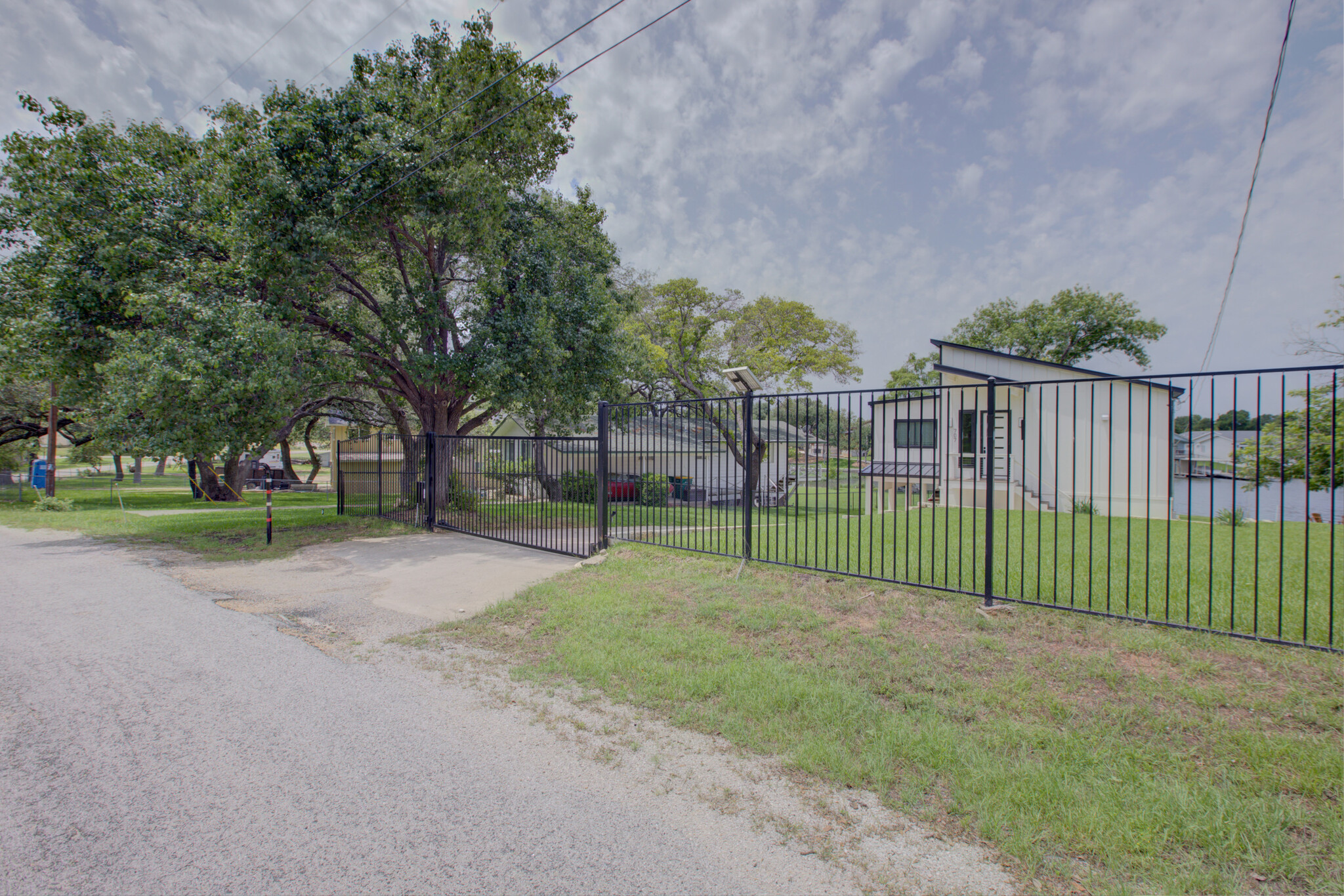 Gated front entrance - 707 N Shorewood Dr