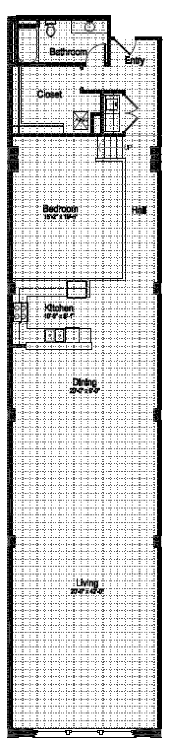 1BR/1BA - The Lofts at South Bluffs