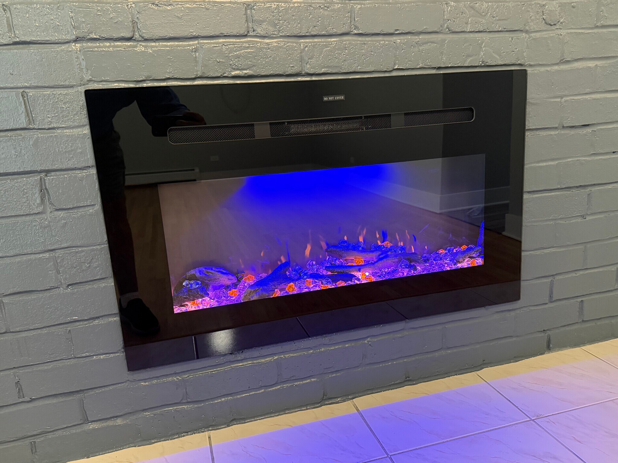 Remote controlled: choice of colors, lights, sound and 750/1500 watt heat output. - 771 56th St