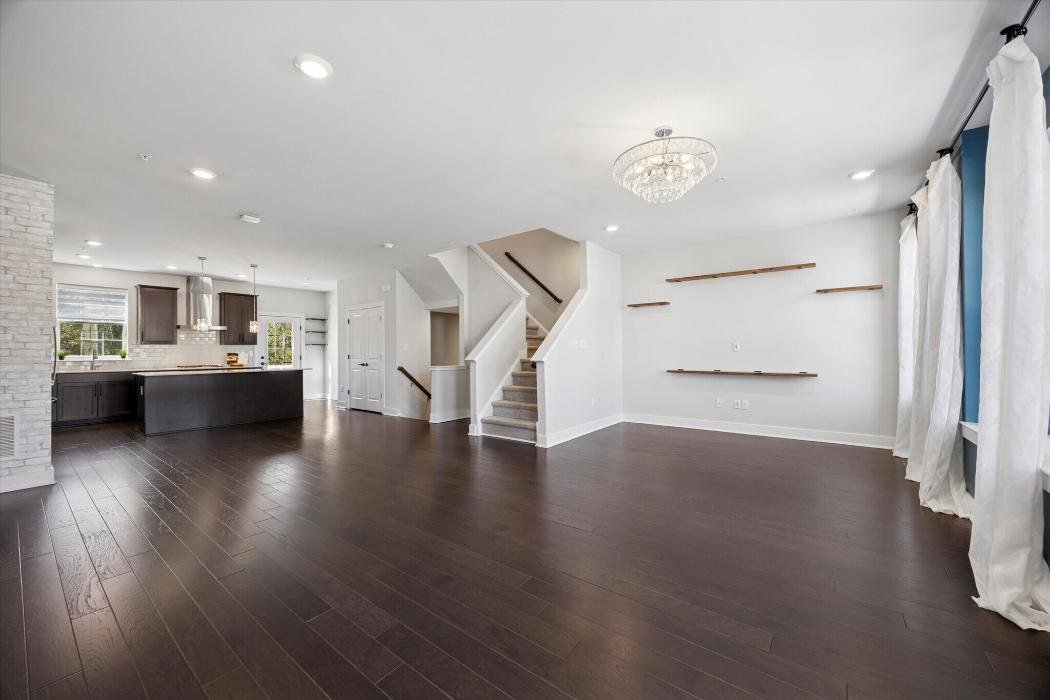 Living Room and Dining Room - 138 Livingston Ln