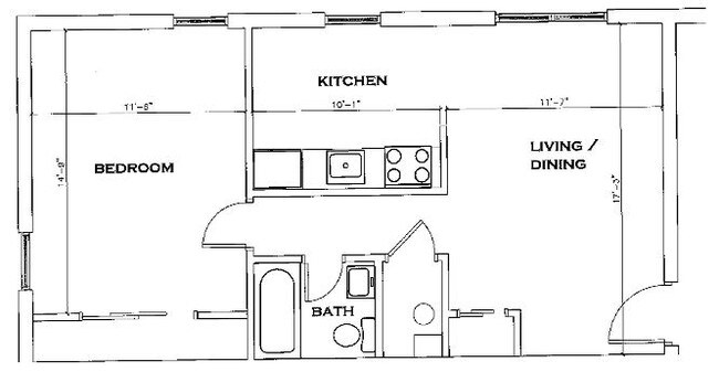 One Bedroom - Lincoln Crossing