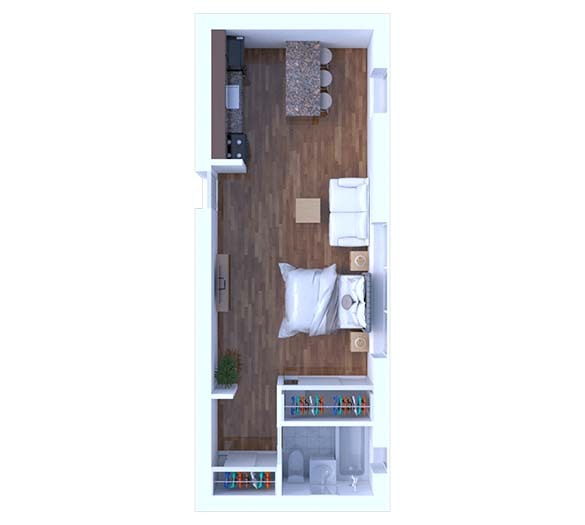 Floorplan - The Ella Apartments