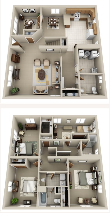 4 bedroom.png - Euclid Apartments