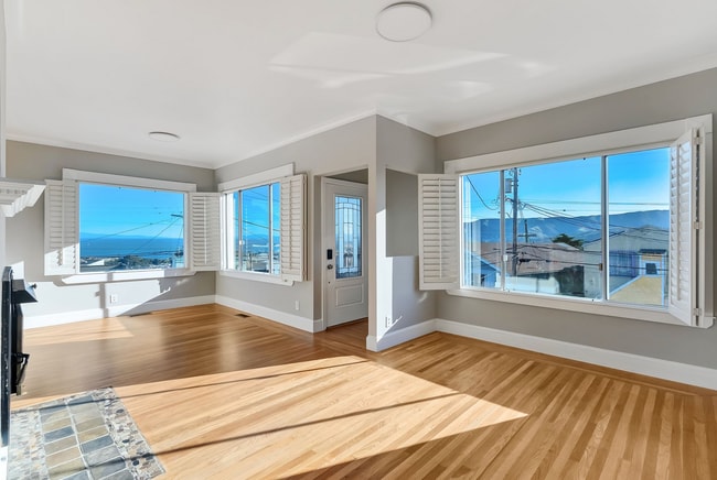 Living Room and Dining Room with View - 10 Tucker Ave