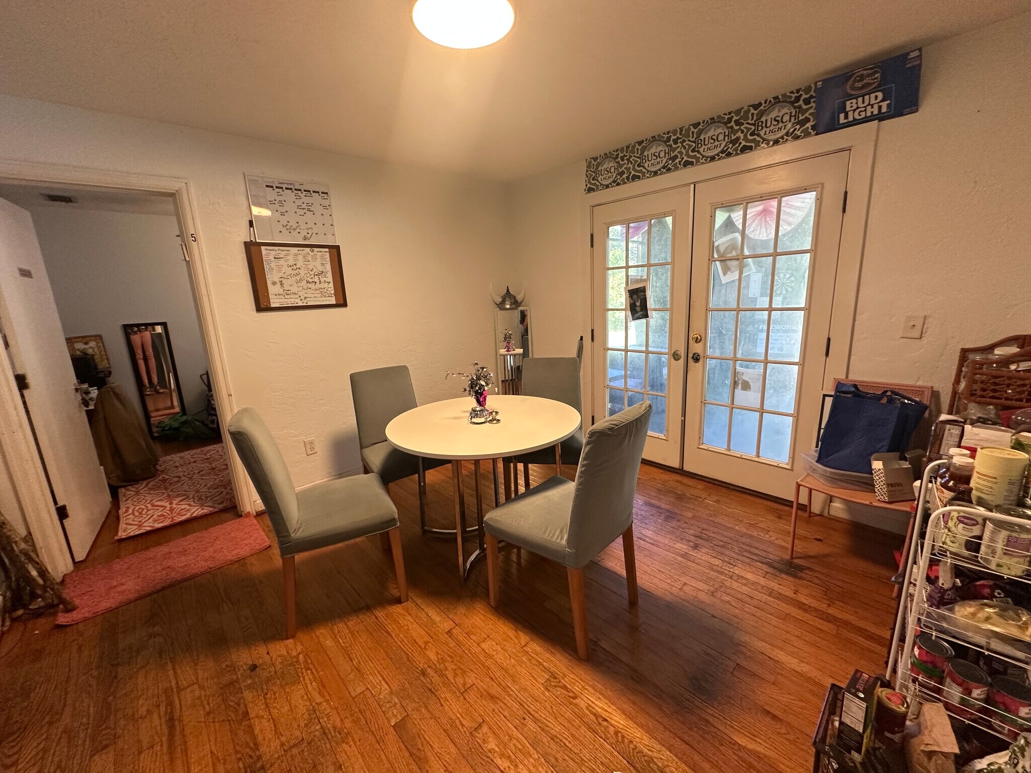 Dining room with French doors to patio - 1536 NW 7th Ave