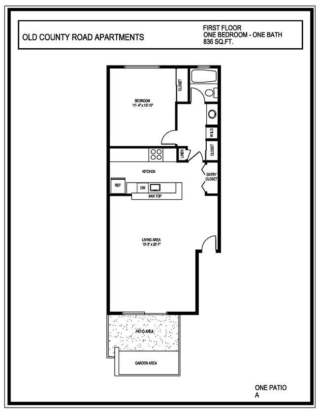 Floorplan - Old County Road Apartments