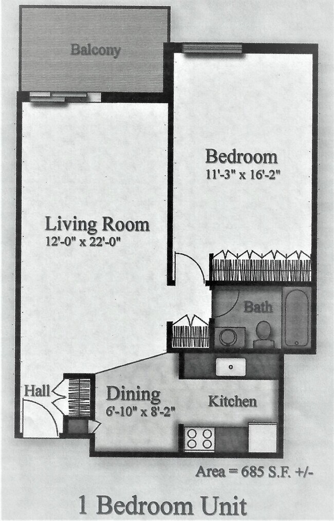 Floorplan - Parkview Manor