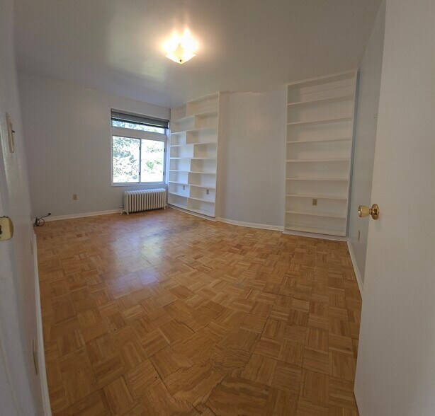 Spacious Back Bedroom with view of the backyard trees - 1814 Shady Ave