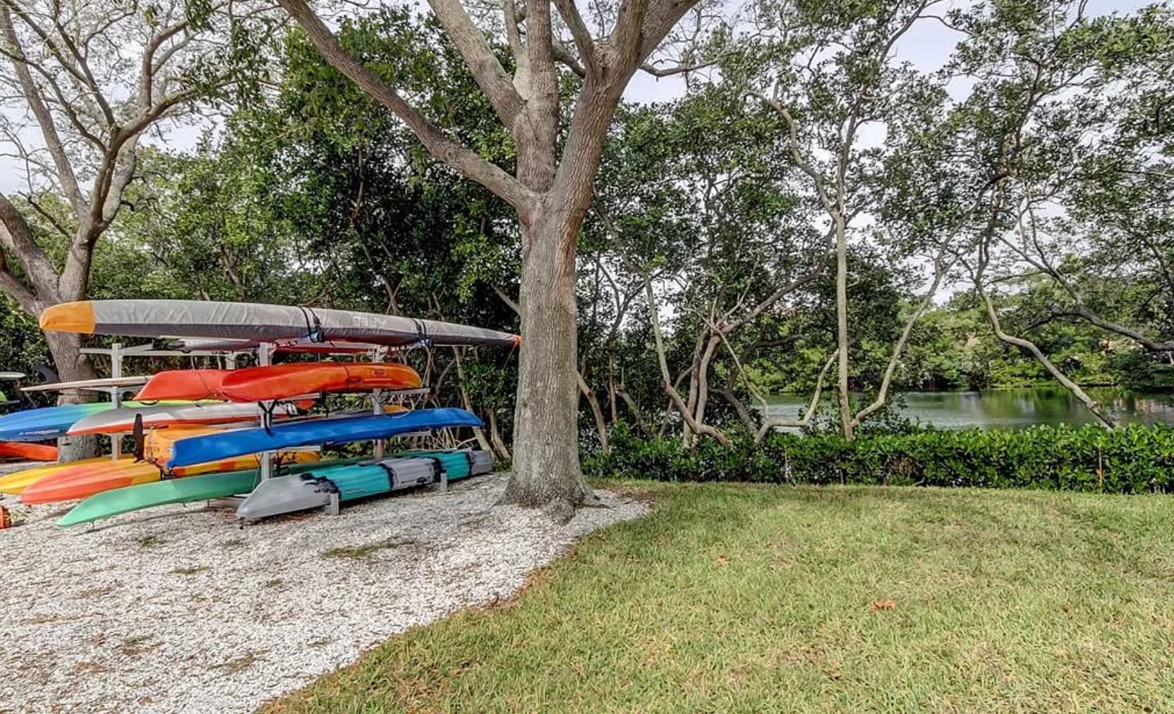 Kayak launch area - 7050 Sunset Dr S