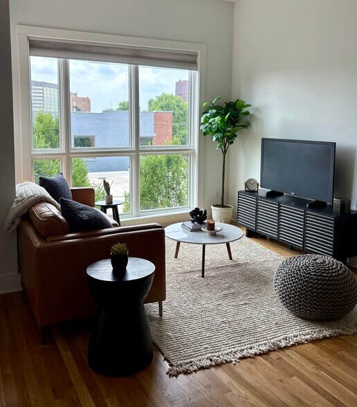 Natural light in spacious family room area. - 233 E Saint Joseph St