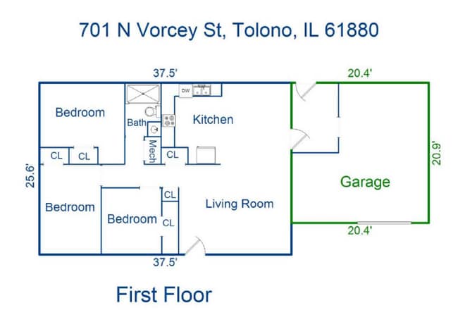 Building Photo - 701 N Vorcey St