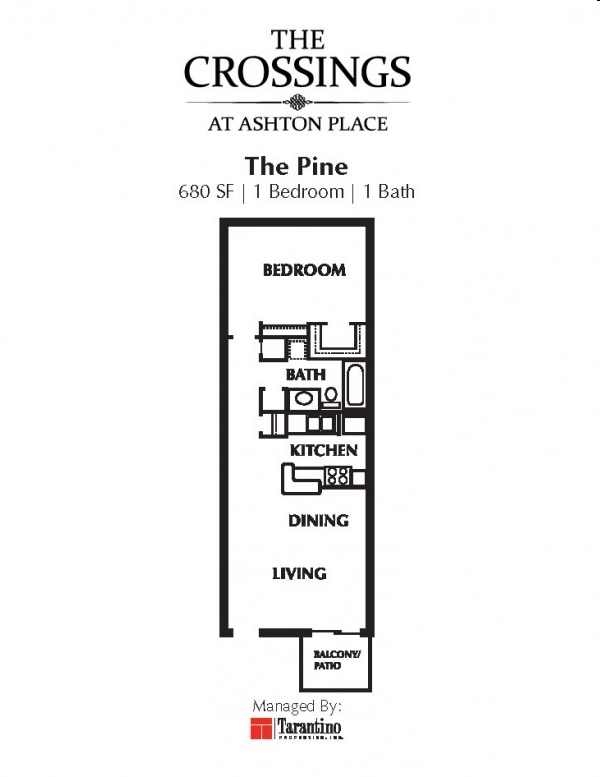 The Pine - The Crossings at Ashton Place Apartments