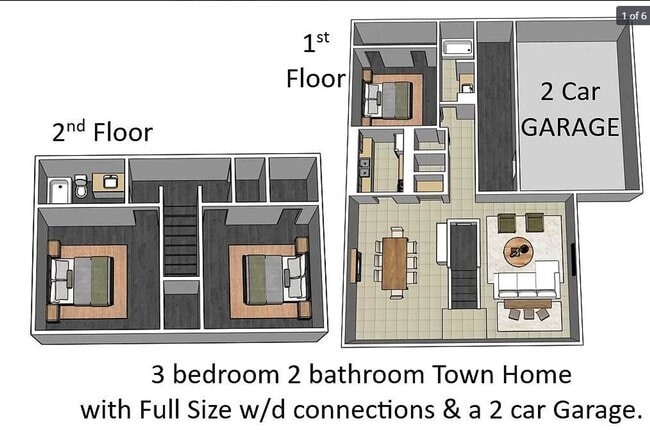 Floorplan - Lakewood Estates Apartments
