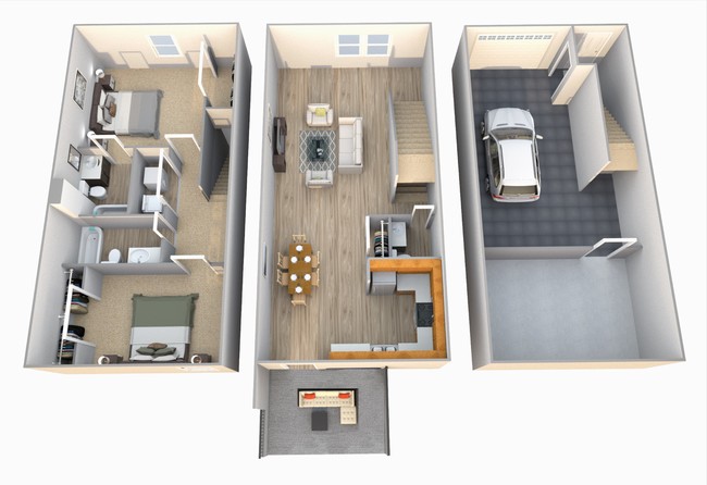 Floorplan - Pine Meadow Townhomes