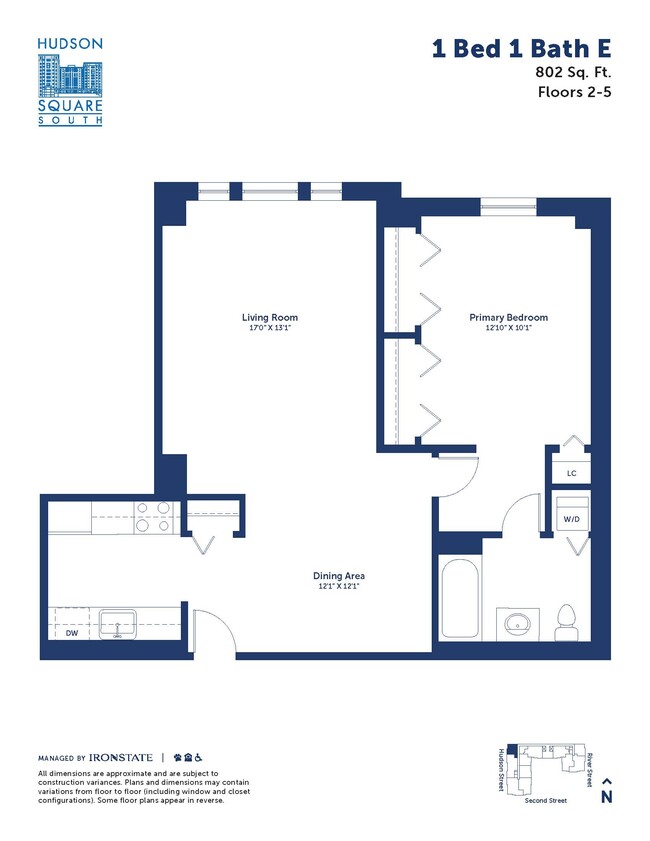 Floorplan - Hudson Square South