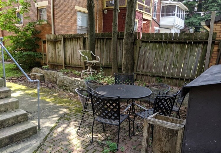 BACKYARD SEATING AREA - 70 E Northwood Ave