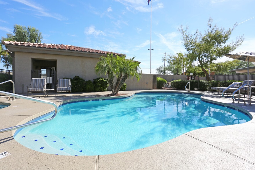 Pool Area - Sun Terrace Apartments