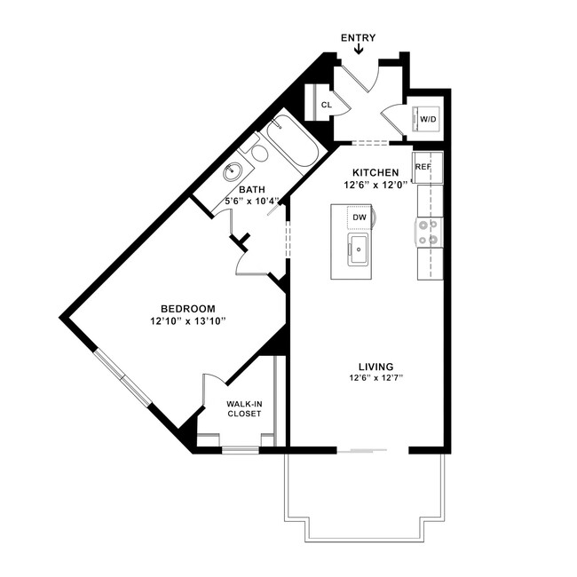 Floorplan - Cornerstone Apartments