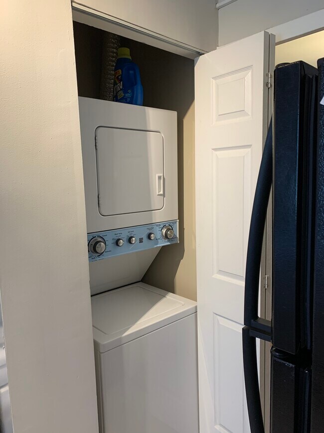 Washer/dryer in unit - 1226 Martha Custis Dr