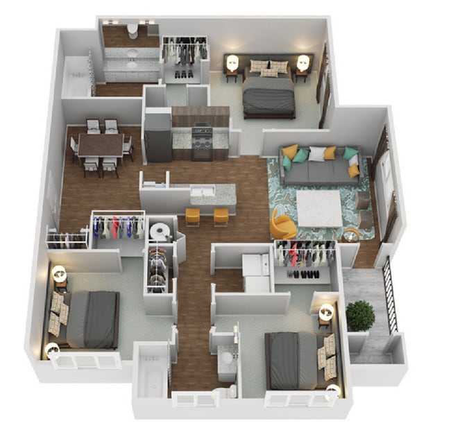 Floorplan - The Haven at West Melbourne