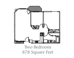 2BR/1BA - River's Edge