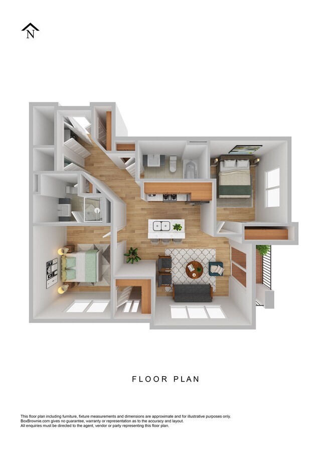 Floorplan - The Andre Apartments