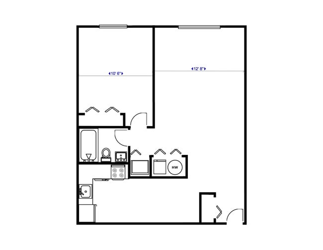 1 Bed / 1 Bath - Reverb Oak Lawn