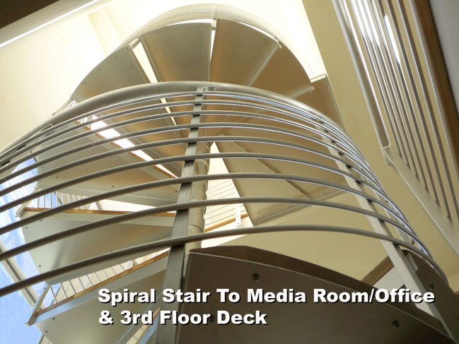 Spectacular 3-floor stairs. - 1826 W Balboa Blvd