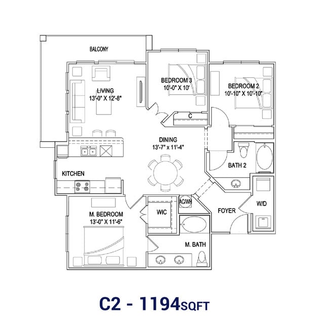 Floorplan - Village at Palm Center