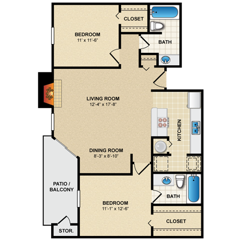 Floorplan - Coventry Oaks