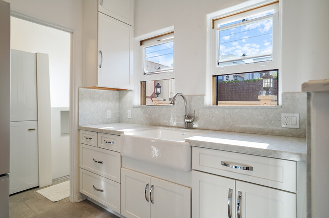 New cabinets & farmhouse sink - 1557 S Genesee Ave