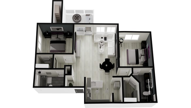 Floorplan - Landmark on 67th Ave