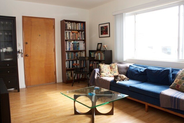 Living Room facing front door - 110 Brooks Ave