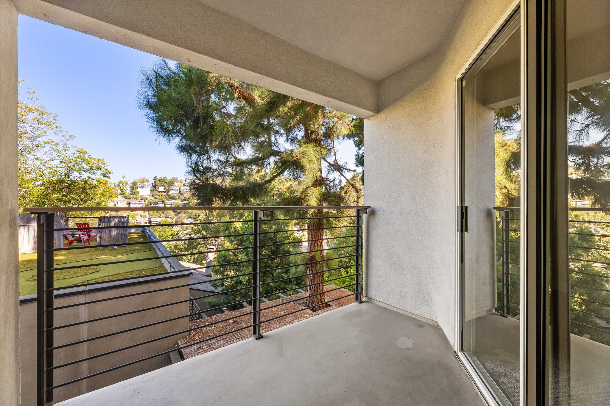 Balcony looking northeast - 1759 Silverwood Ter