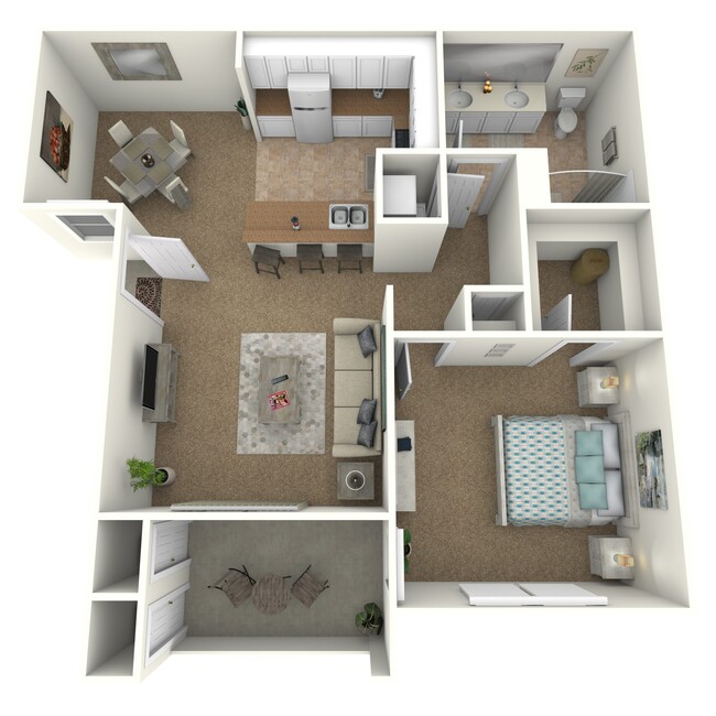 Floorplan - College Park Apartments