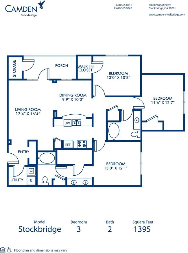 Floorplan - Camden Stockbridge