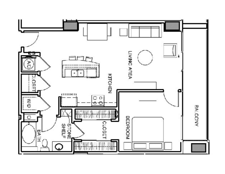 Floor Plan - 1080 Peachtree St NE