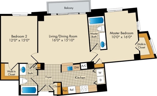 Floorplan - The Metropolitan