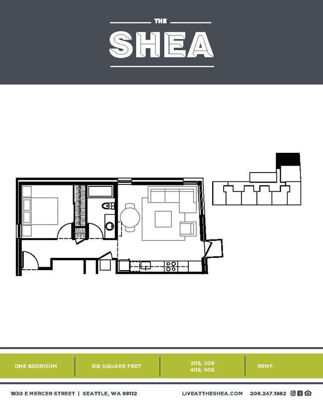 The Shea - 1 Bedroom - Apartments 08 - Shea
